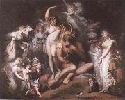 Henry Fuseli Titania and Bottom oil painting